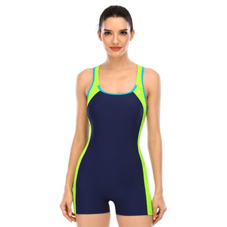 Dametøj Enkeltdelt Badedragt Bikini Sports Badedragt Tights (Fluores