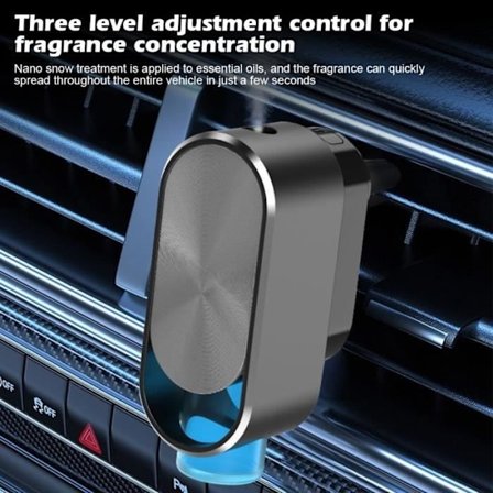 Diffusorer er genopladelige og intelligente, 4 flasker med essentiel hav-olie og 3 pleje-tilstande