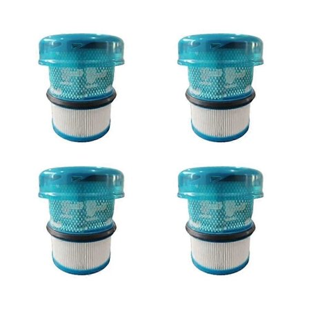 4 stk. HEPA-filtre til V16 støvsuger, reservedele, vaskbart filter, rengøringsdel til husholdningen