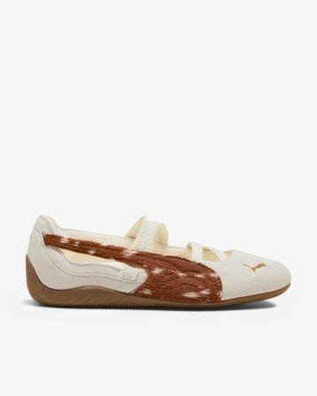 SPEEDCAT BALLET DOELETTE FS - WHITE/CARAMEL 36