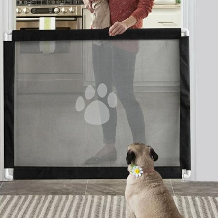 Sikkerhetsport for kjæledyr, Kjæledyrgjerde, Bærbar for Hunder og Katter, Trening, ZQKLA