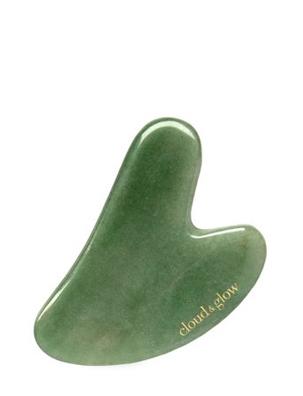 Cloud & Glow Gua Sha Green Aventurine - Green - 40 g