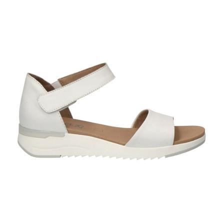 Caprice, Flat Sandals Wit, Dames, Maat:39 EU