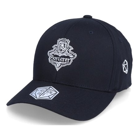 Critiql Hit - Černá flexfit Kšiltovka - Sorcerer Class Emblem Black Flexfit @ Hatstore