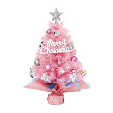 Mini Julgran Bordsdekoration Julgran 45 cm Inslagen i Papperspinnar