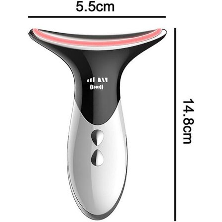 Ansigts- og Halsstrammende og Rynkefjernelsesværktøj Dobbelt Hages Reducer Vibration Massagetilstand til at Fjerne Rynker