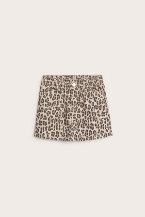 Kappahl | Skjørt leopard | Beige