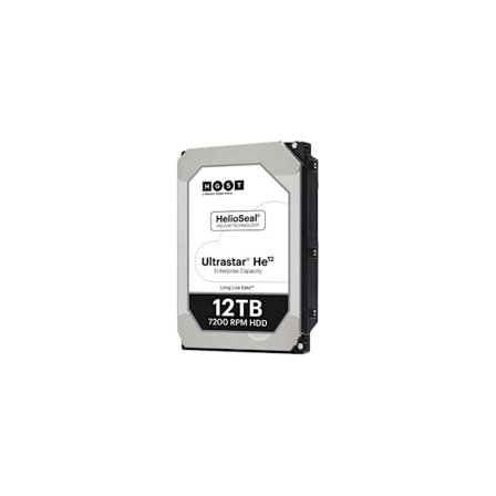 WD Ultrastar HE12 HUH721212ALE600 - hårddisk - 12 TB - SATA 6Gb/s