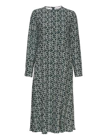 Rami Dress Aop 14201 Knälång Klänning Grön Samsøe Samsøe