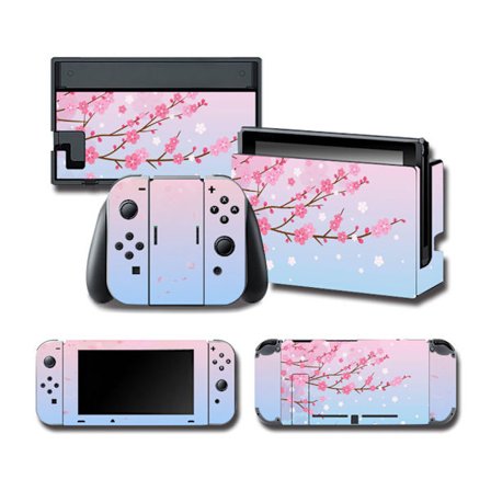 Färgglada klistermärken för Switch-konsol och handkontroll Skin Set PVC Skins Sticker