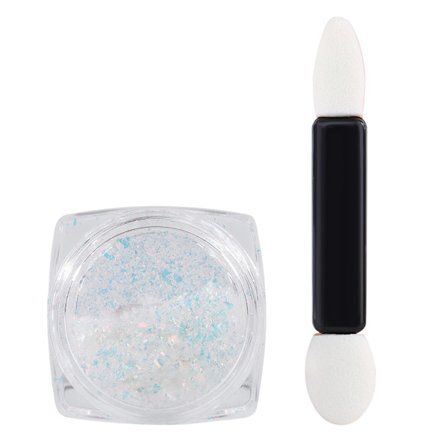 Nagel Mirror Shining Powder Chrome Pigment Glitters Damm Manikyr DIY Dekoration 04#