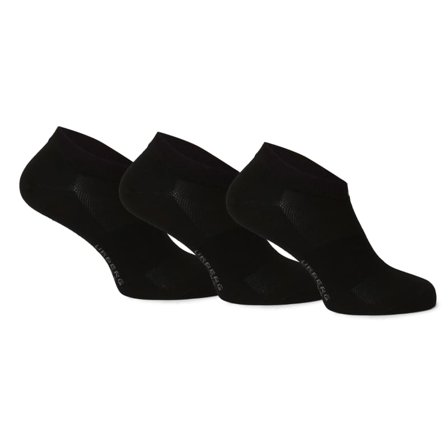 Urberg Bamboo Shaftless Sock 3-pack Unisex workout socks Black 35-38