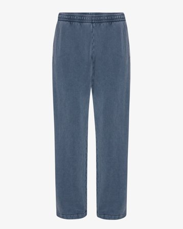 Organic Straight Leg Sweatpants - Neptune Blue XS