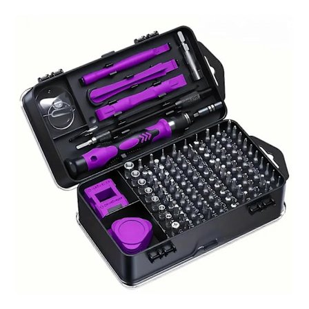 Skruetrækkersæt med høj hårdhed til telefon, tablet, spillekonsol, højstyrke reparationsværktøjssæt, perfekt gave til teknologielskere