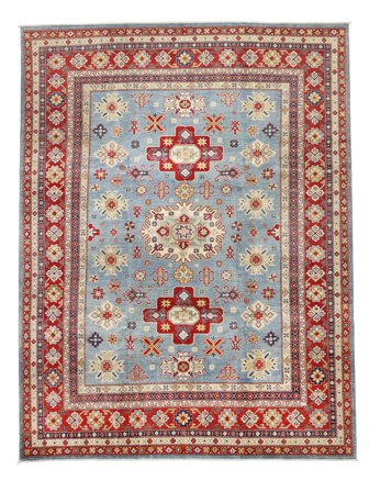 Tappeto Kazak Fine 294X347 Grandi (Lana, Afghanistan)