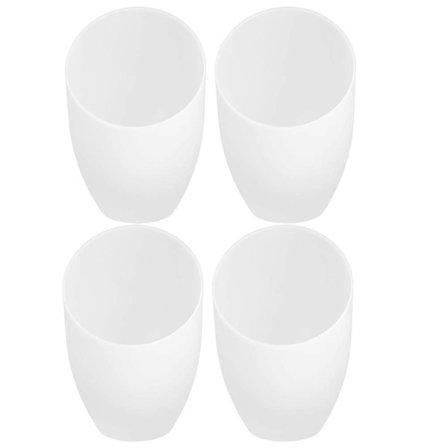 4 kpl Muovinen Lampunvarjostimen Vaihto Lampunvarjostin Makuuhuoneen Jalkalamppu Valaisinsuojat