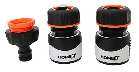 Slangekoblinger sett med 3 deler