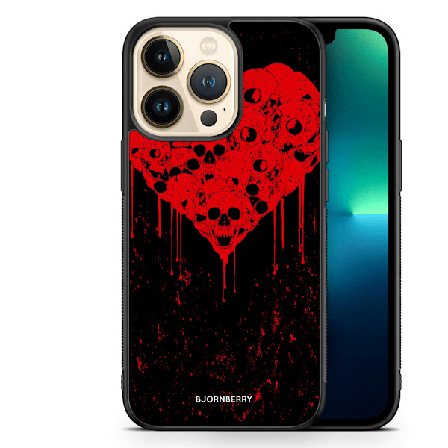 Bjornberry Skal iPhone 13 Pro - Skull Heart