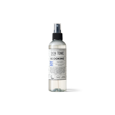 Ecooking Skintonic 200 ml - Opstrammende med E-vitamin, Fugtgivende, Absorberingsevne, Frisk Duft