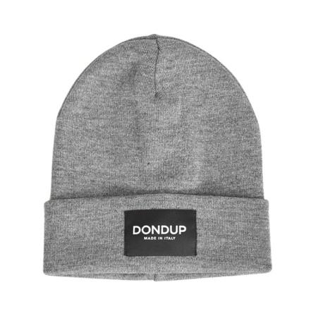 Dondup, Beanie Grijs, unisex, Maat:ONE Size,wol