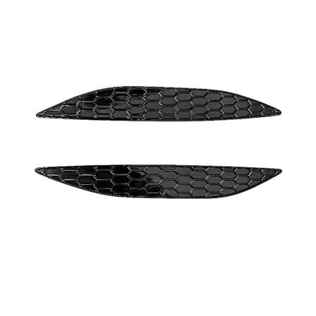 2 stk Honeycomb Bakre Tåkelys Deksel Trim Klistremerke For Golf Mk7 7r/ 2014-2018 Bakre Støtfanger Striper