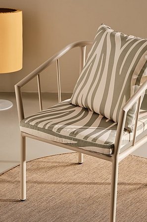 Jotex - Vettähylkivä Tyynysarja Khaki Zebra Khaki zebra - MENTON - Osta Pehmusteet & istuintyynyt Jotex