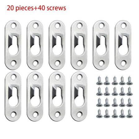 Valokuvakehys Koukku Ripustimet 20 kpl