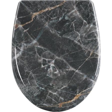 Rootz Soft-Close Toalettsits - Duroplast - Antibakteriell - O-formad - 37,1 cm x 45,5 cm - Snabbinstallation