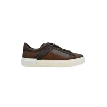 Hogan, Laced Shoes Bruin, Heren, Maat:44 EU