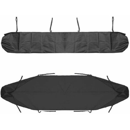 Markiisin pölysuoja, 4 m terassimarkiisin pölysuoja harmaa terassimarkiisin suojus, vedenpitävä talvisuoja