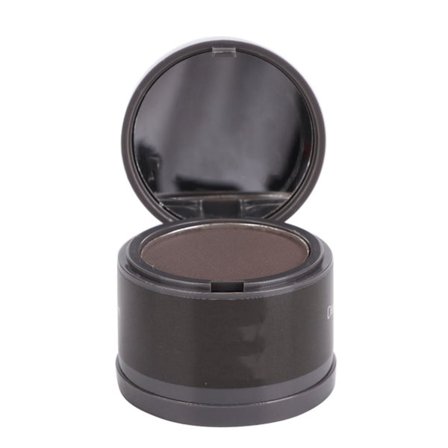 Hårgrænsepudder Hårgrænse Skygge Cover Up Pudder Fyld i tyndt hår Skønhed Mørkebrun