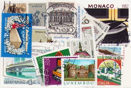 Kunst/Kultur - Frimærkepakke - Stemplet