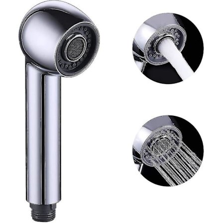 Kök Kran Spray Huvud Ersättning Pull Out Kran Huvud 2-funktion Polerad Krom, Pfs4-ch