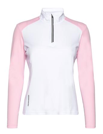 Lds Cypress Longsleeve T-shirts & Tops Sweat-shirts Hvit Abacus*Betinget Tilbud