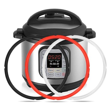 3-pak 8 liter Instant Pot Silikonpakninger, Instant Pot Repla