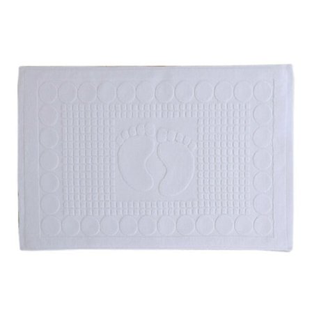 Badeværelsesgulvmåtte Håndklæde Skridsikker Gulvmåtte Badeværelsesgulv Håndklæde Vandabsorberende Gulvmåtte (Små Fødder)