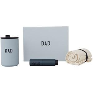 Design Letters Grey Dad Gift Box One Size - Tableware - One size - Grey