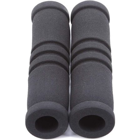 1 par sorte cykelstyr greb cykel motorcykel antis super let blødt skum svamp håndtag greb dæk cykel greb