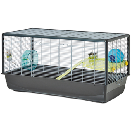 Savic - Hamster Plaza Knock Down 100x50x50cm grå - Smådyr - Bur og transport - Hamsterbur - ZOO.no