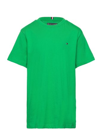 Essential Cotton Reg Fit Tee Ss Green Tommy Hilfiger
