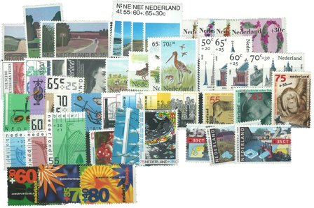 Holland - Sommerfrimærker 1980-1992 - Komplet - Postfrisk