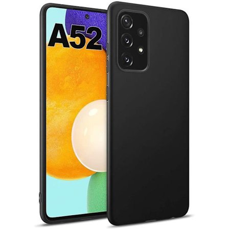 Samsung Galaxy A52 Fodral 5G/4G Ultra Thin Premium TPU Exact Fit/NO Bulkiness Mjukt skal till Samsung Galaxy A52 - Svart