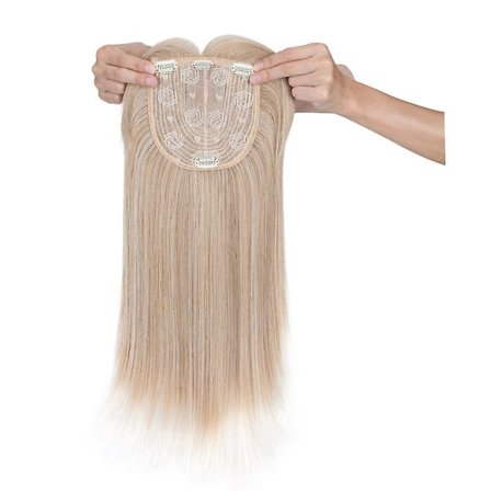 Pitkä Suora Klipsikiinnitteinen Päällisosa Otsatukalla Synteettisestä Hiuksesta Peruukit (FMY)