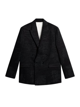 J.Lindeberg - David U Jacquard Blazer - Svart - Man - 52