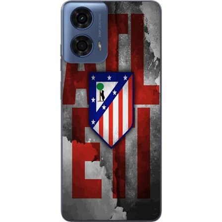 Kompatibelt Mobildeksel til Motorola Moto G24 Atleti grå text