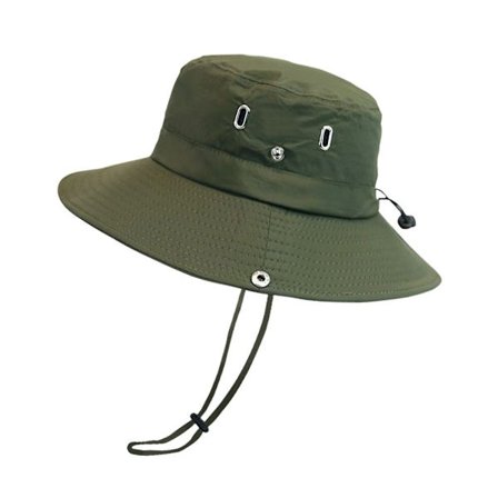 Fiskerlue Solbeskyttelseslue GRØNN