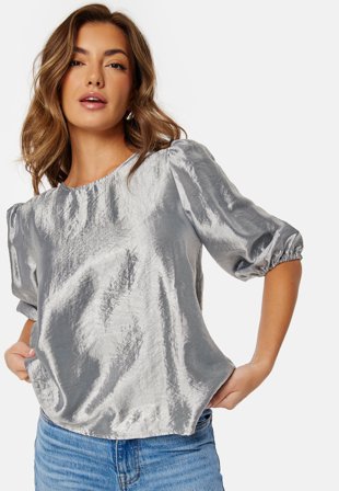 SELECTED Silva 3/4 Top silver Klær