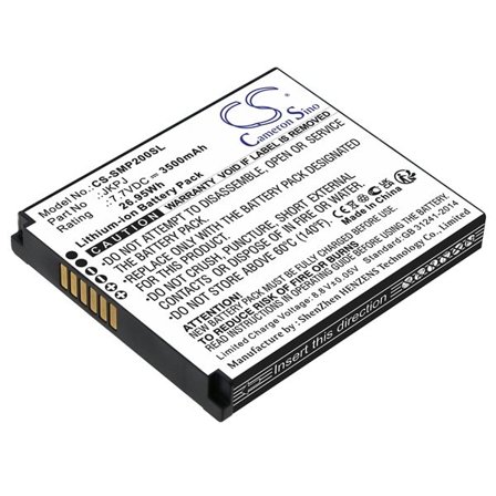 Batteri till Streckkodsläsare för Sunmi V2S, V2S Plus