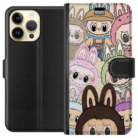 Kompatibelt Plånboksfodral till Apple Apple iPhone 14 Pro Max The Monster Edition Samlarfigur Anime