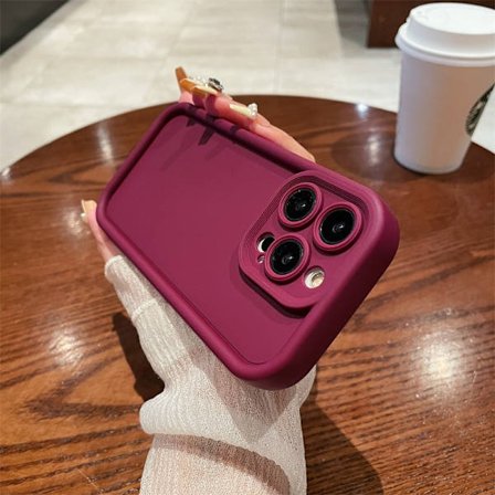 iPhone 17 Skal Burgundy High Bamboo Sky Eye Step Matt